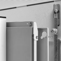 Vorschau: HAGOR mobiles Standsystem für Samsung Flip II 65" weiß