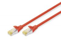 Vorschau: DIGITUS Patchkabel CAT 6A S-FTP, Länge 7 m, Farbe Rot