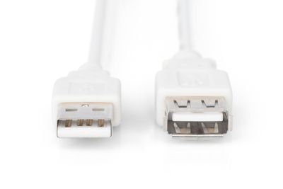 DIGITUS USB 2.0 Verlängerungskabel, Typ A St/Bu, 1.8m