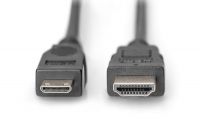 Vorschau: DIGITUS HDMI High Speed Anschlusskabel, Type-C - Typ A St/St, 3.0m