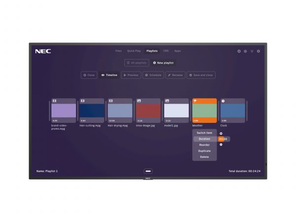 NEC MultiSync P555-MPi4