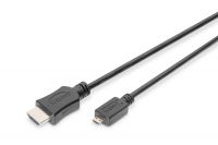 Vorschau: DIGITUS HDMI High Speed Anschlusskabel, Typ D - A St/St, 1.0m