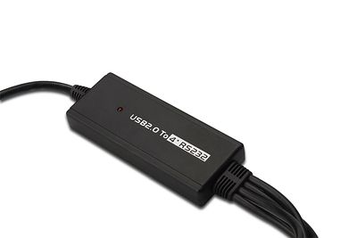 DIGITUS Adapter USB 2.0 zu 4xRS232 Kabel
