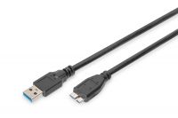 Vorschau: DIGITUS USB 3.0 Anschlusskabel, Typ A - mikro B St/St, 1.8m