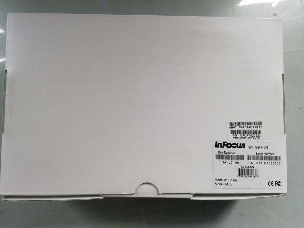 Infocus INA-LC100 Interface hub USB 2.0 Black