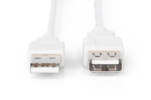 DIGITUS USB 2.0 Verlängerungskabel, Typ A St/Bu, 1.8m