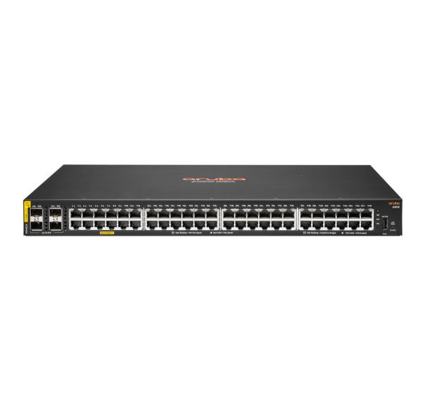 Hewlett Packard Enterprise Aruba 6000 48G Class4 PoE 4SFP 370W Managed L3 Gigabit Ethernet (10/100/1