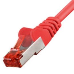 DIGITUS Patchkabel CAT 6 S-FTP, Länge 2 m, Farbe Rot