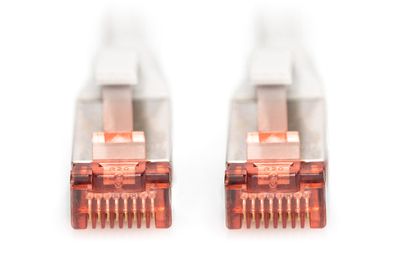 DIGITUS Patchkabel CAT 6 S-FTP, Länge 2,5 m, Farbe Grau