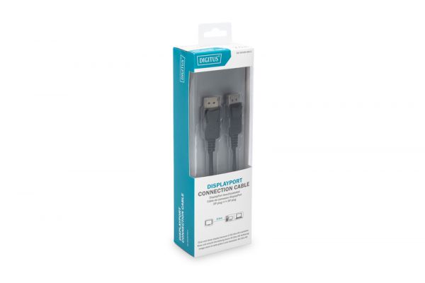 DIGITUS DisplayPort Anschlusskabel, DP St/St, 2m