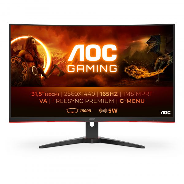 AOC CQ32G2SE/BK - Gaming LED-Monitor