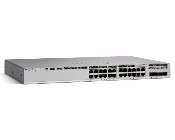Cisco Catalyst 9200-L Switch 1GbE Advantage 24-Port L3 managed C9200L-24T-4X-A