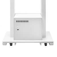 Vorschau: HAGOR Con-Line T2 Dual XL Medienmöbel bis 2x65" weiß