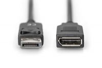 Vorschau: DIGITUS DisplayPort Verlängerungskabel, DP St/Bu,2.0m