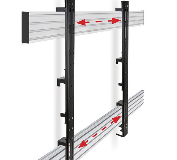 B-TECH SystemX VESA Strippen BT8390-VESA800F (2´er Pack)