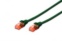 Vorschau: DIGITUS Patchkabel CAT 6, U-UTP, PVC, Länge 2 m, Farbe Grün