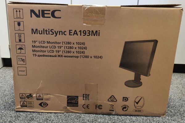 NEC MultiSync EA193Mi black