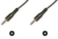 Vorschau: DIGITUS Audio Anschlusskabel, stereo 3.5mm 1.50m, schwarz