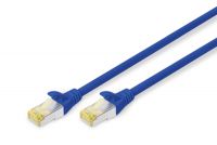 Vorschau: DIGITUS Patchkabel CAT 6A S-FTP, Länge 3 m, Farbe Blau