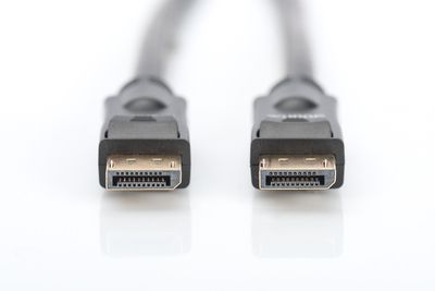 DIGITUS Displayport Verbindungskabel, DP, m/ amp St/St, 15.0m