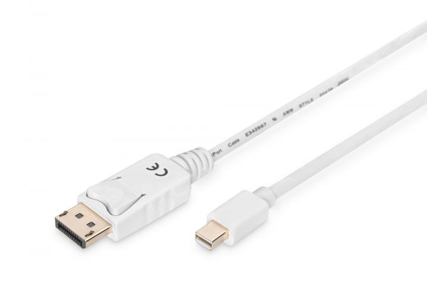 DIGITUS DisplayPort Anschlusskabel, mini DP - DP St/St, 3.0m