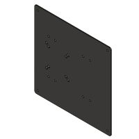 Vorschau: HAGOR Z Samsung QB/QM 49-65“ Portrait Adapterplatte