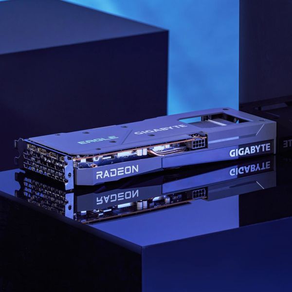 VGA Gigabyte Radeon RX 6600 - 8 GB GDDR6 - PCIe 4.0 x16 - 2 x HDMI - 2 x DisplayPort , aktiv