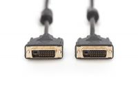 Vorschau: DIGITUS DVI Anschlusskabel, DVI(24+1), 2x Ferrit St/St, 3.0m