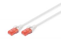 Vorschau: DIGITUS Patchkabel CAT 6 U-UTP, Länge 5 m, Farbe Weiß