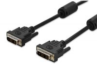 Vorschau: DIGITUS DVI Anschlusskabel, DVI(18+1), 2x Ferrit St/St, 5.0m