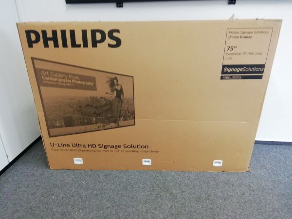 Philips Signage Solution U-Line 75BDL3000U/00