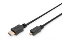 Vorschau: DIGITUS HDMI High Speed Anschlusskabel, Typ D - A St/St, 2.0m