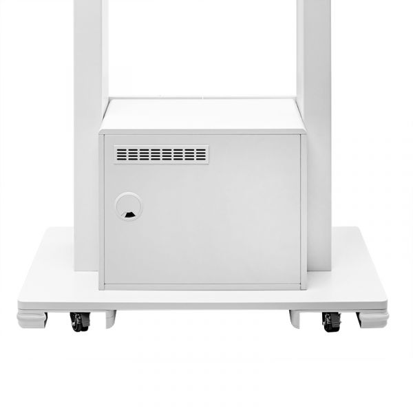 HAGOR Con-Line T2 Dual XL Medienmöbel bis 2x65" weiß