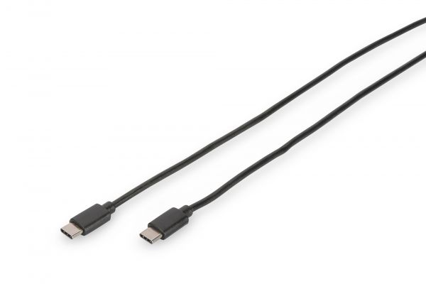 DIGITUS USB Type-C Verbindungskabel, Type-C - C St/St, 1.0m