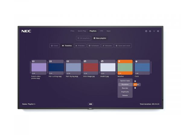 NEC MultiSync P495-MPi4