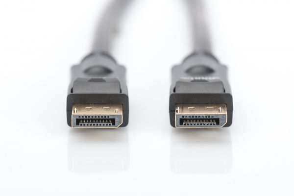 DIGITUS Displayport Verbindungskabel, DP, m/ amp St/St, 15.0m