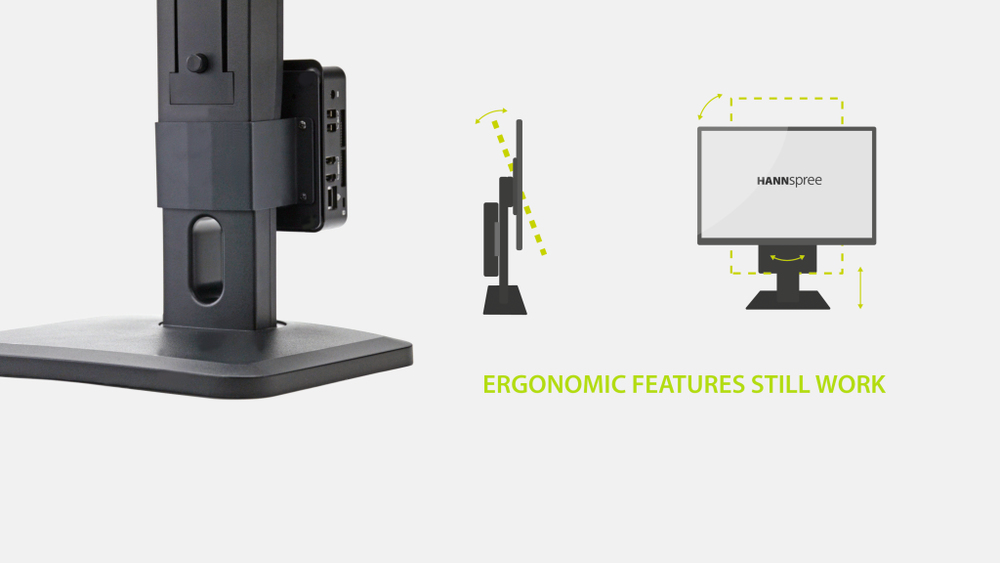 FREE UP YOUR WORKSPACE WITH A STAND VESA BRACKET