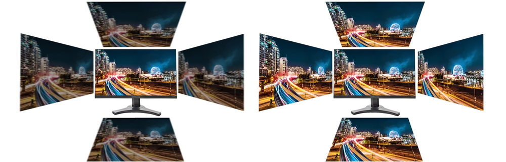 VIVID IMAGES, LIFELIKE VISUALS THE LATEST TECHNOLOGY WITH 178° ULTRA-WIDE VIEW ANGLES